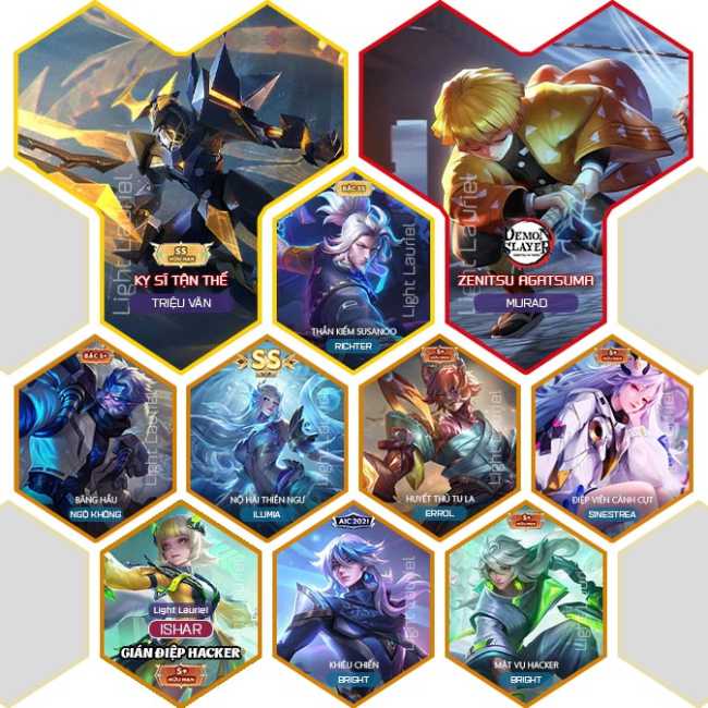 Tặng Acc Liên Quân Miễn Phí VIP 1