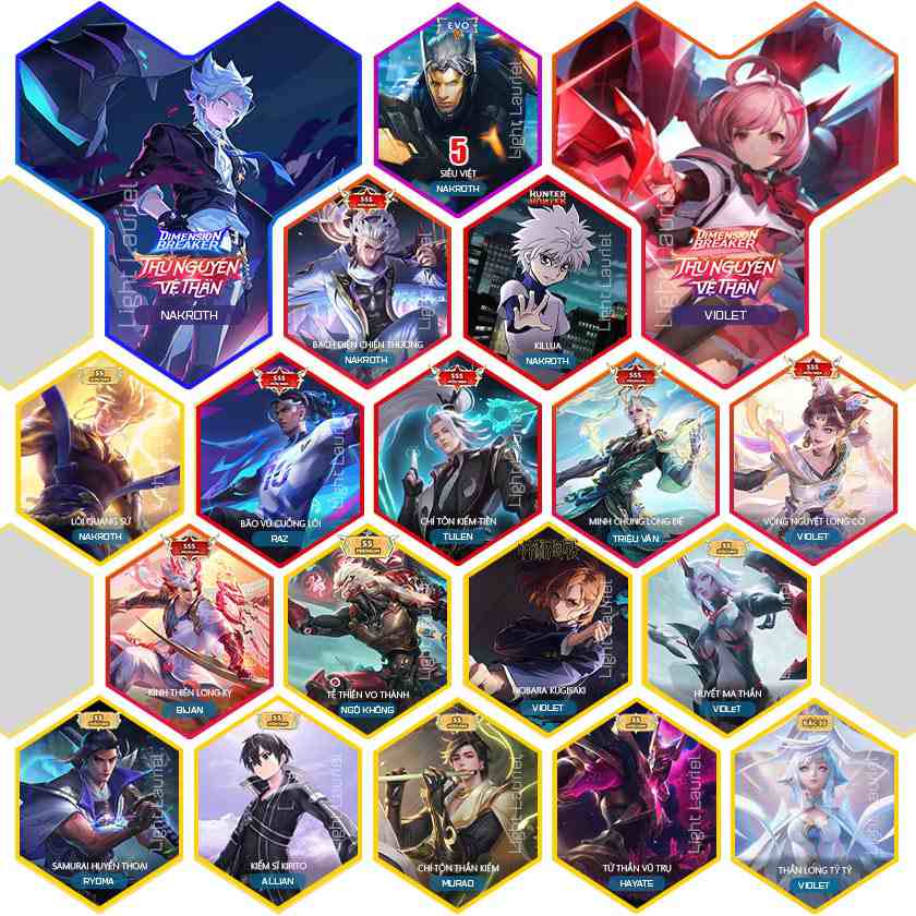 Tặng Acc Liên Quân Miễn Phí VIP3