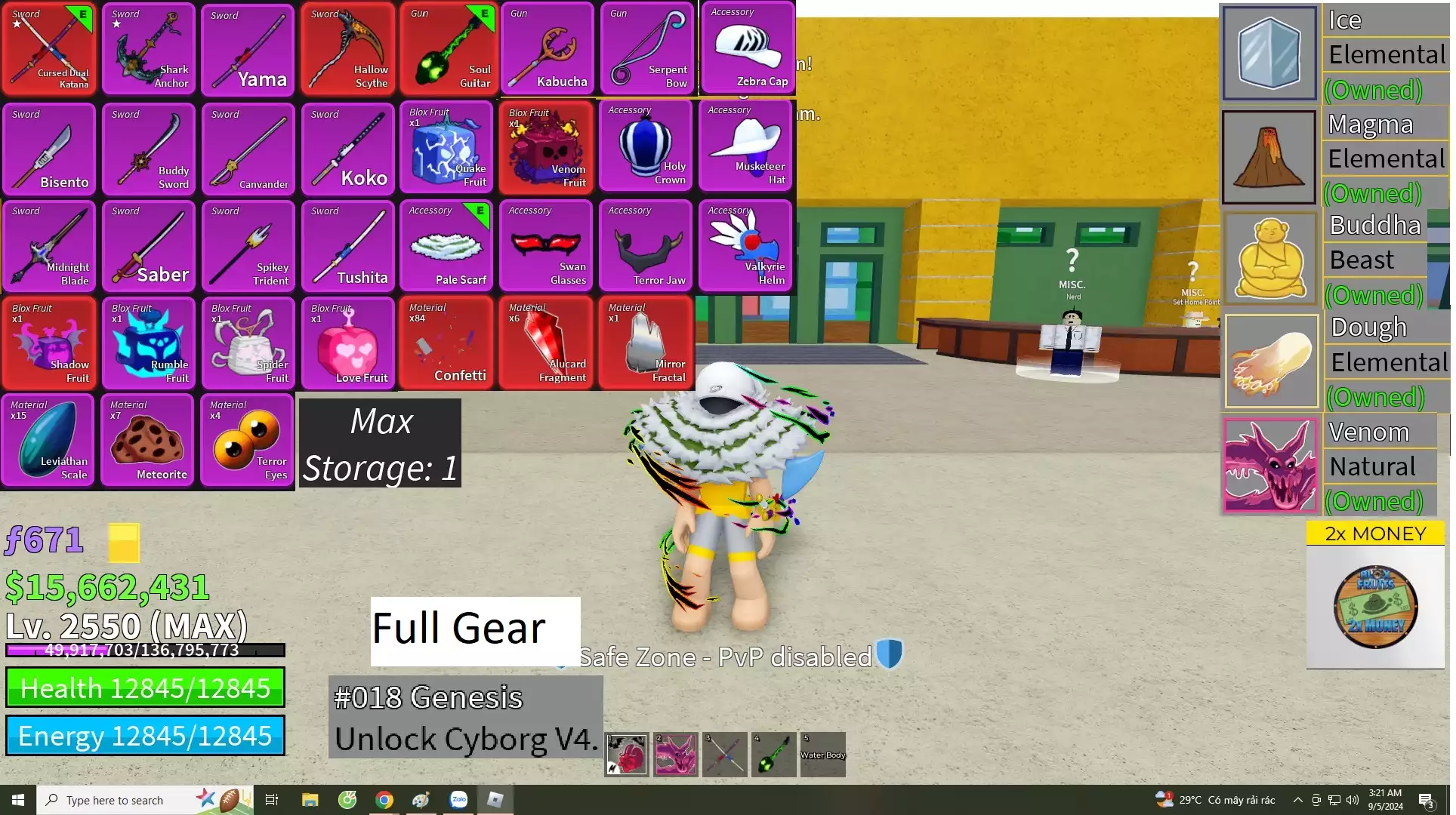 🔥FREE🔥 Tặng Acc Blox Fruit Vip 4